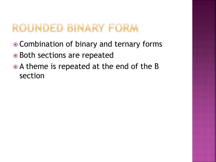 PPT Threepart (ternary) form PowerPoint Presentation ID2537278