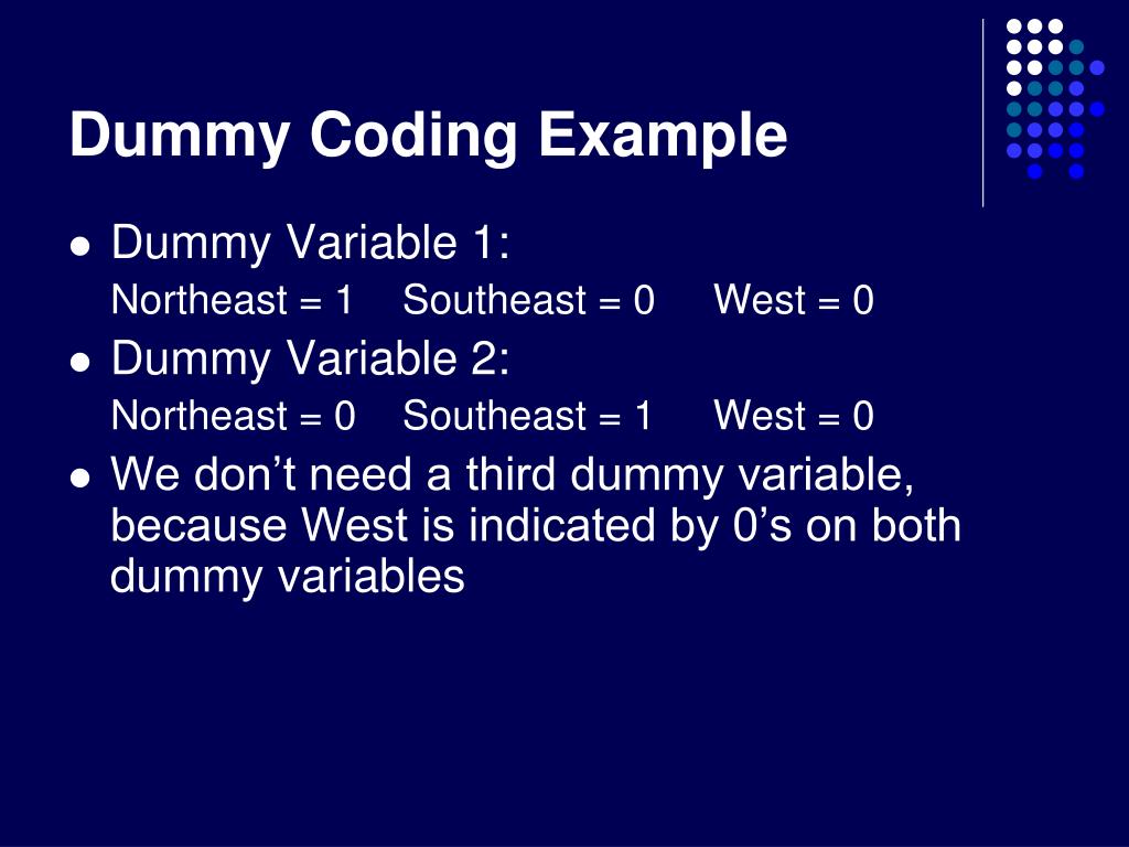 PPT Regression With Categorical Variables PowerPoint Presentation