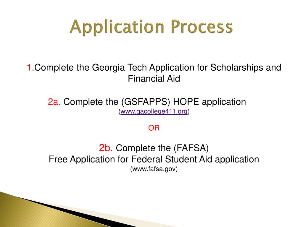 PPT HOPE and ZELL Miller Scholarship PowerPoint Presentation, free