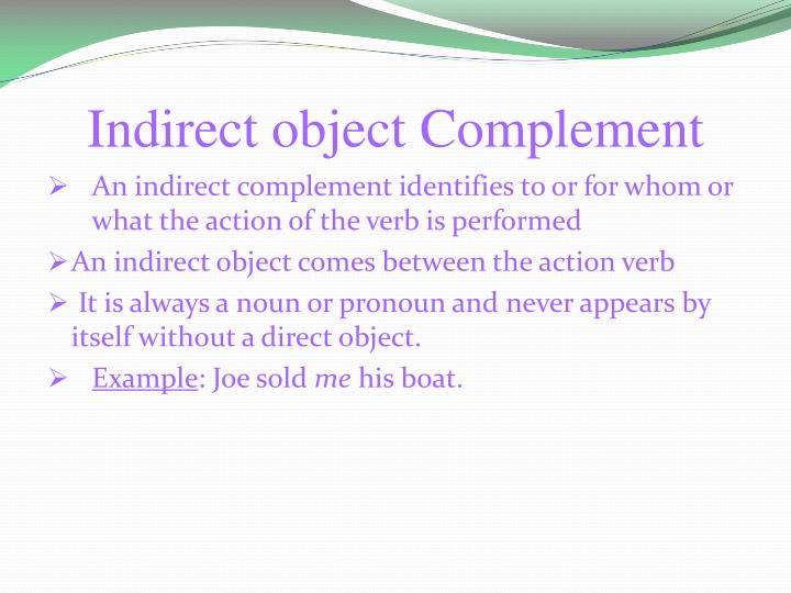 PPT Complements PowerPoint Presentation ID2557231