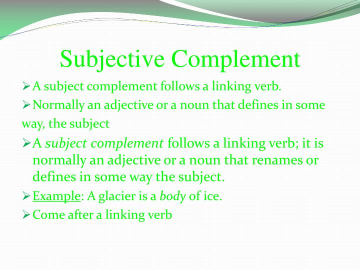 PPT Complements PowerPoint Presentation ID2557231