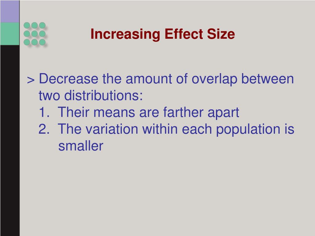 PPT Confidence Intervals, Effect Size and Power PowerPoint