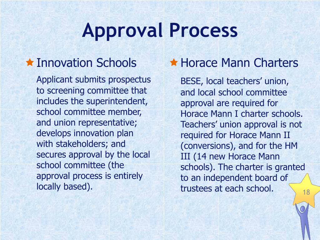PPT - Massachusetts Innovation Schools and Horace Mann Charter Schools