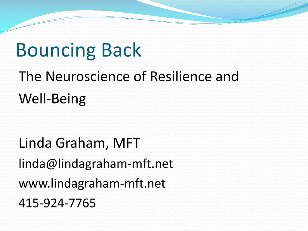 PPT Bouncing Back PowerPoint Presentation, free download ID2564814