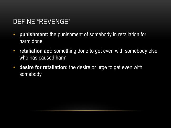 PPT Tale of Two Cities The Theme of Revenge PowerPoint Presentation