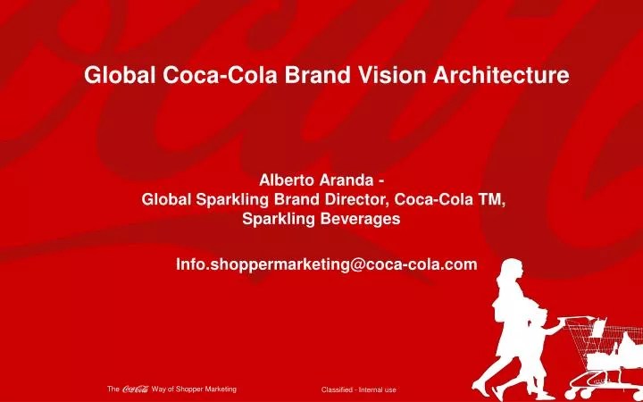 PPT Global CocaCola Brand Vision Architecture PowerPoint