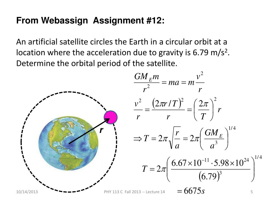 PPT PHY 113 C General Physics I 11 AM1215 PM MWF Olin 101 Plan for