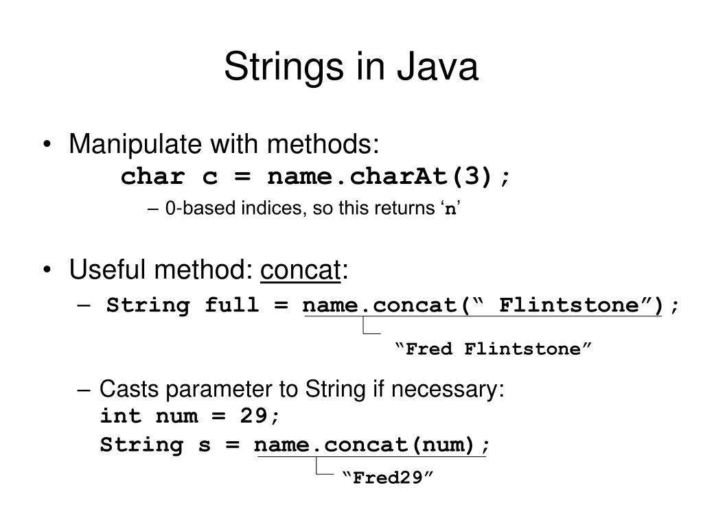 PPT Introduction to Java Objects PowerPoint Presentation, free