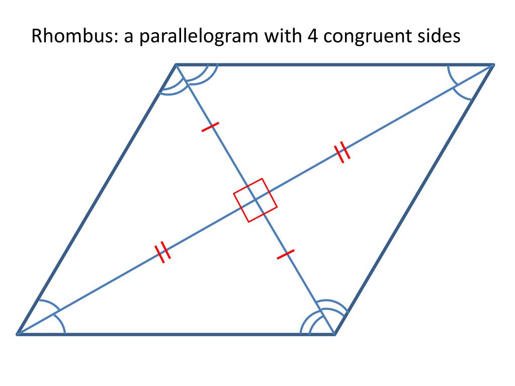 PPT Geometry 64 Rhombus PowerPoint Presentation, free download ID