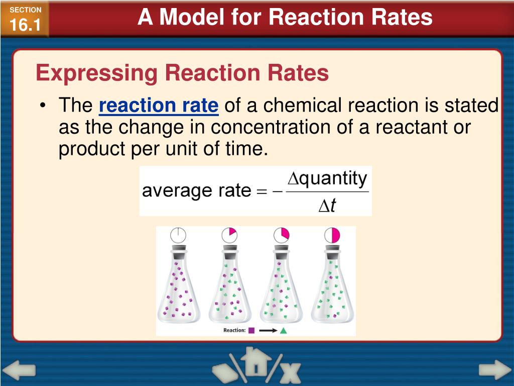PPT Chapter 16 Reaction Rates PowerPoint Presentation, free download