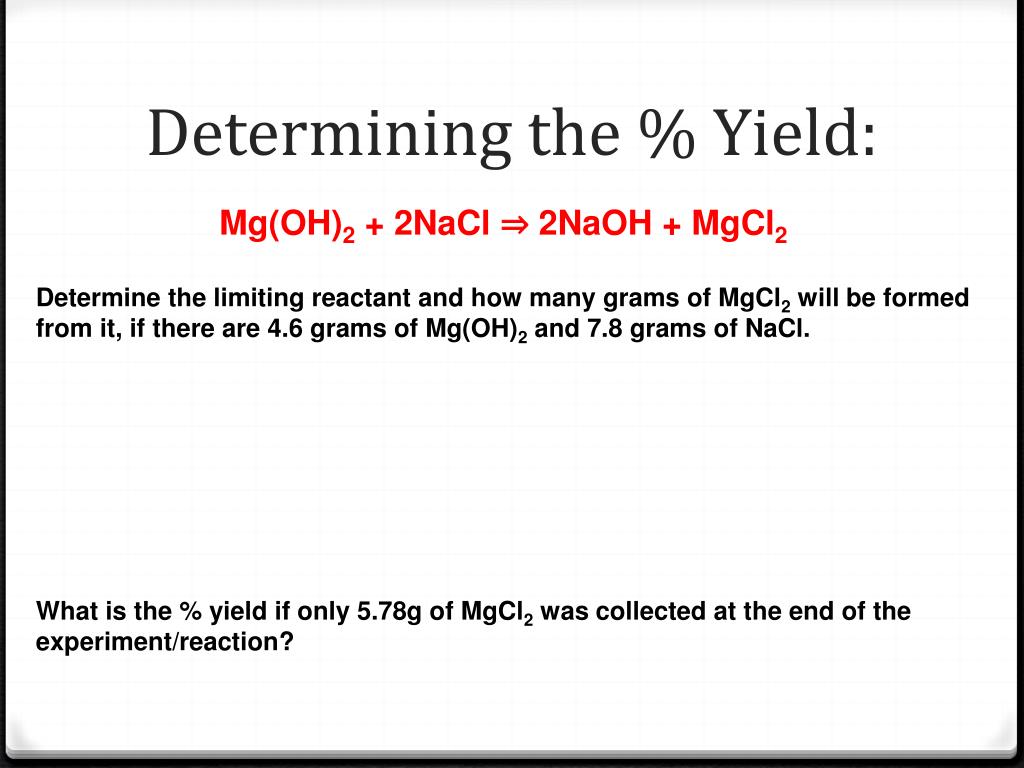 PPT Limiting and Excess Reactants PowerPoint Presentation, free