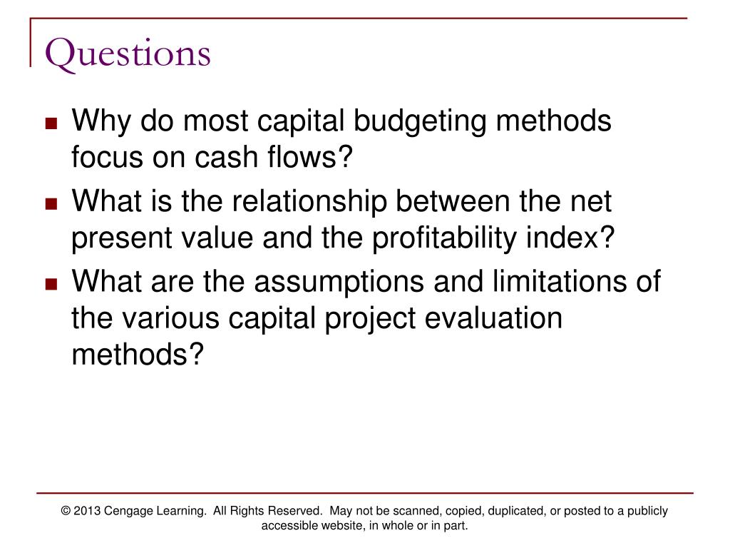 PPT Chapter 15 Capital Budgeting PowerPoint Presentation, free download ID2570168