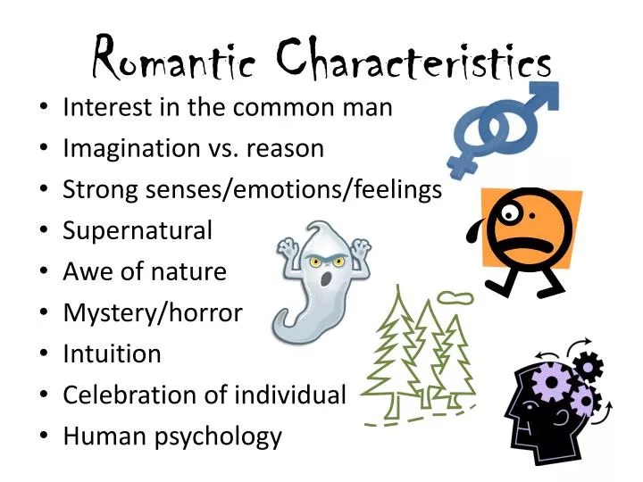PPT Romantic Characteristics PowerPoint Presentation, free download