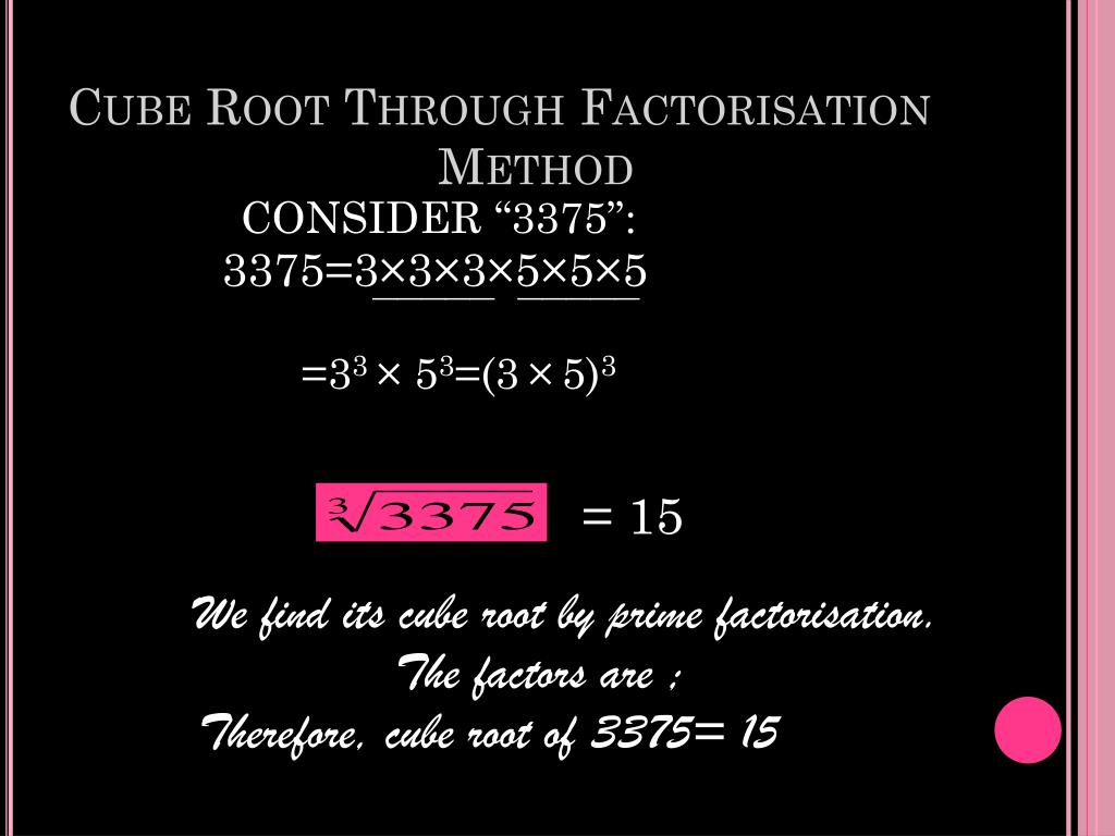 PPT Cubes and Cube roots PowerPoint Presentation, free download ID