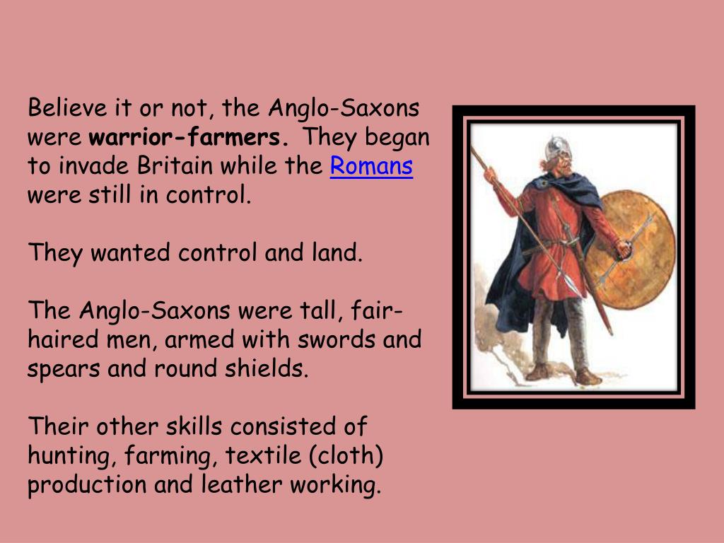 PPT History of the AngloSaxons PowerPoint Presentation, free
