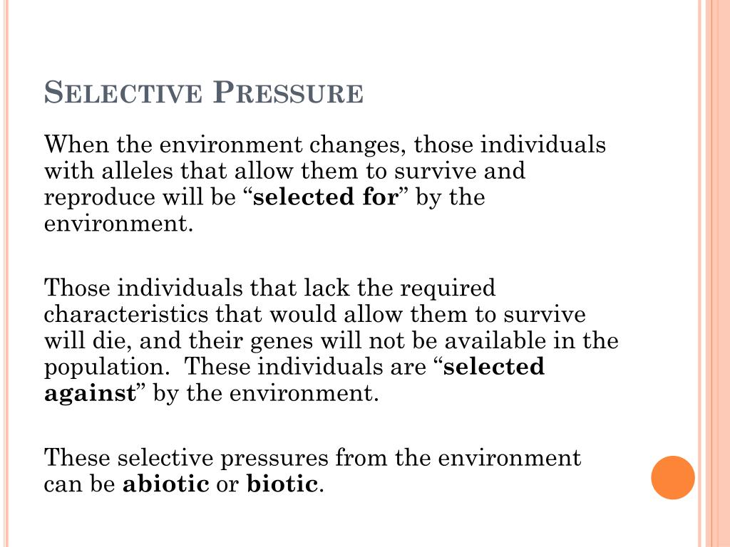 PPT 7.2 Natural Selection and Artificial Selection PowerPoint