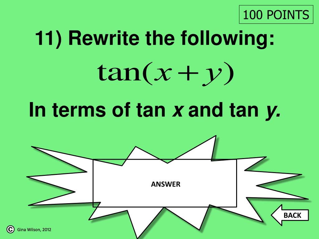 Algebra 2 Triangle Honors Final Test Presentation PPT PowerPoint Presentation