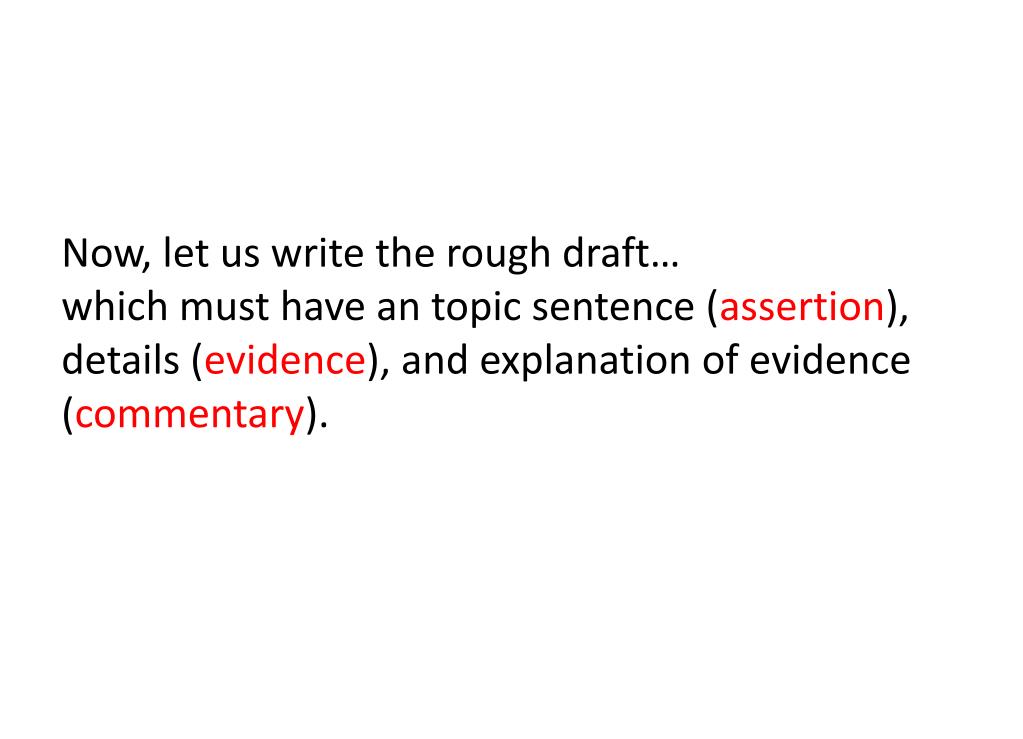 PPT AEC Paragraph Writing PowerPoint Presentation, free download