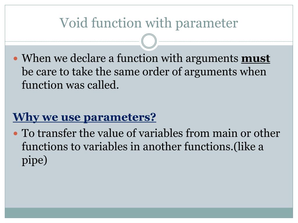 PPT Function in C PowerPoint Presentation, free download ID2583209