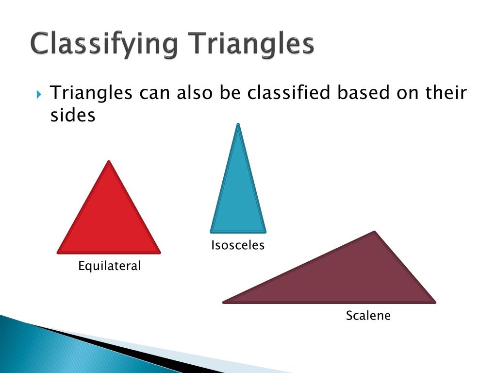 PPT Types of Triangles PowerPoint Presentation, free download ID