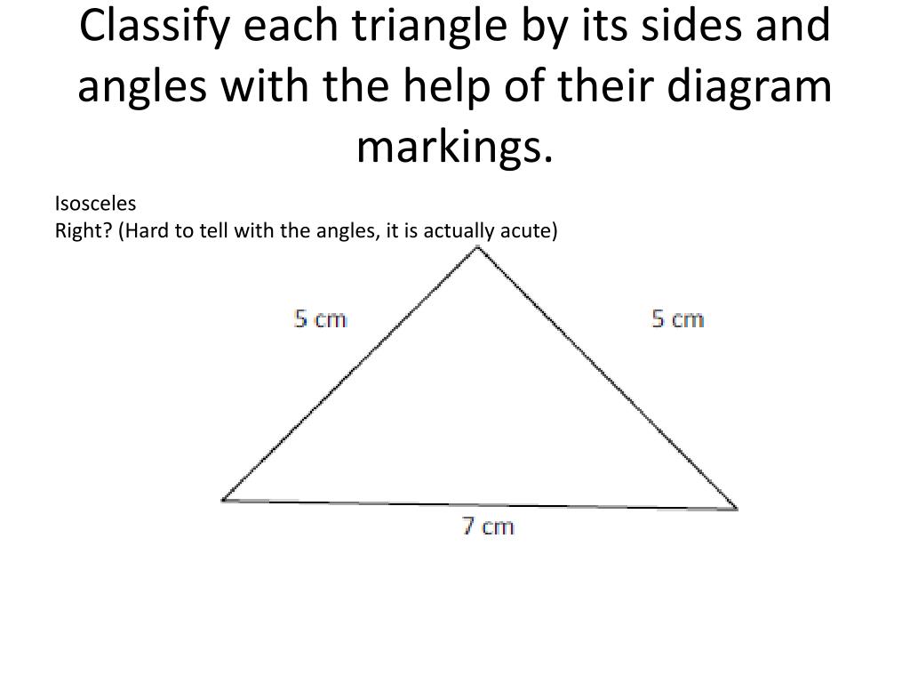 PPT Classifying Triangles Quick Practice PowerPoint Presentation