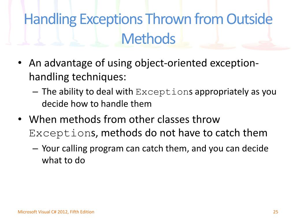 PPT Chapter 11 Exception Handling PowerPoint Presentation, free