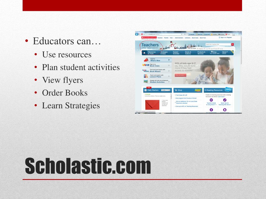 PPT Scholastic PowerPoint Presentation, free download ID2584582