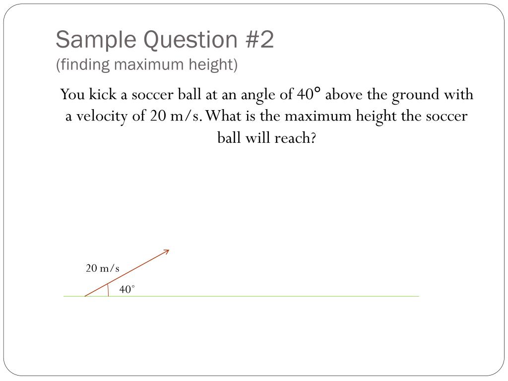 PPT Angled Projectiles PowerPoint Presentation, free download ID2585364