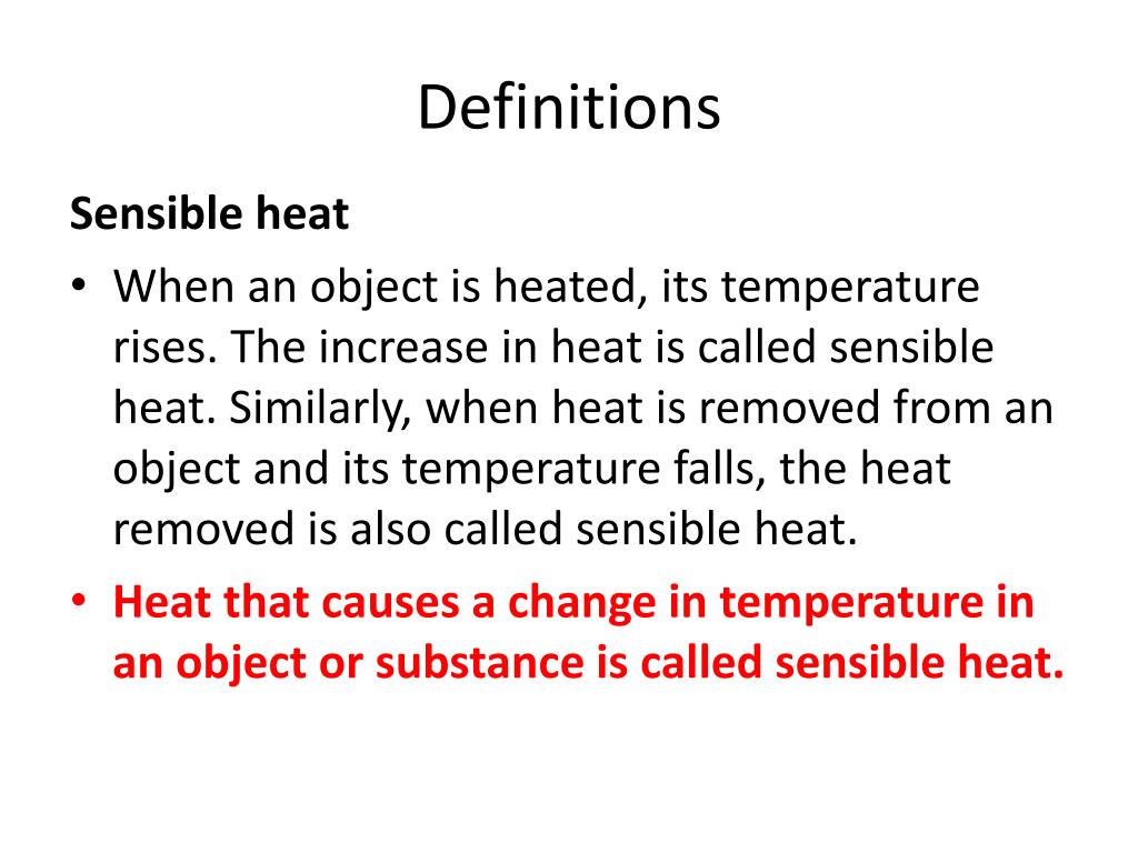 PPT Latent & Sensible Heat PowerPoint Presentation, free download