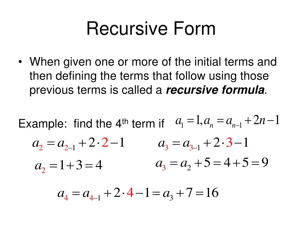 PPT 11.1 An Introduction to Sequences & Series PowerPoint