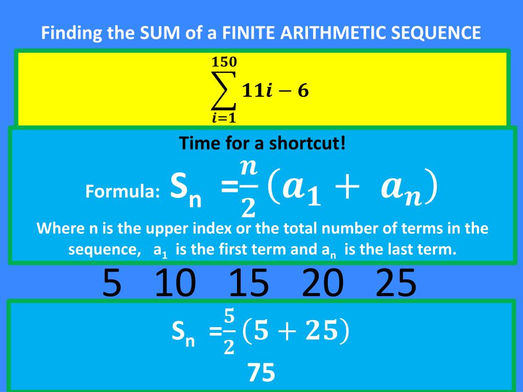 PPT ARITHMETIC SEQUENCES PowerPoint Presentation, free download ID