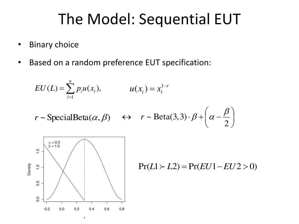 PPT Sequential Expected Utility Theory Sequential Sampling in