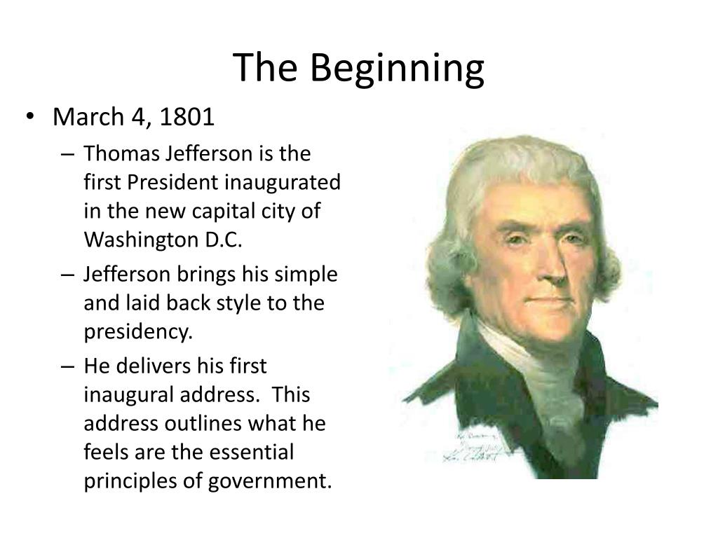 PPT Thomas Jefferson’s Presidency PowerPoint Presentation, free