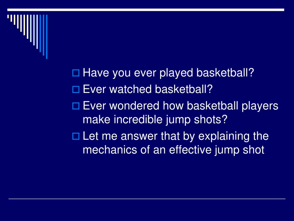 PPT Learning To Shoot A Basketball PowerPoint Presentation, free