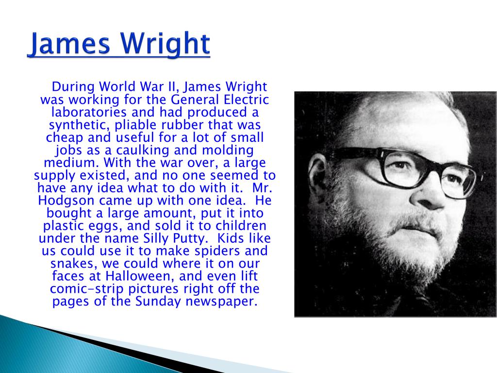 PPT James Wright Silly Putty Invention PowerPoint Presentation, free