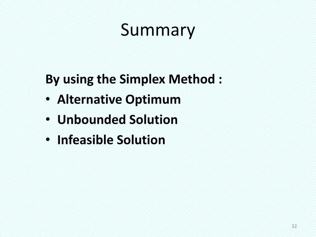 PPT Simplex Method PowerPoint Presentation, free download ID2597760
