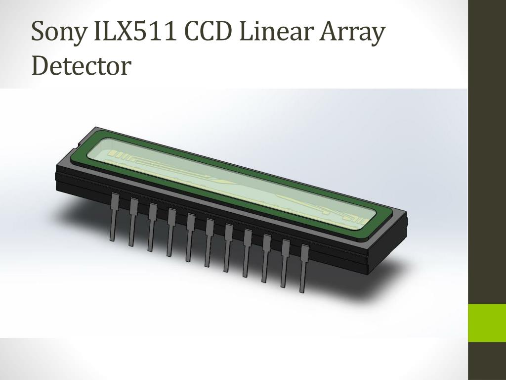 PPT Design of CCD Array Detector for a CzernyTurner Spectrograph