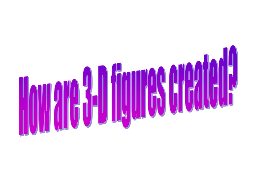 PPT ThreeDimensional Figures PowerPoint Presentation, free download