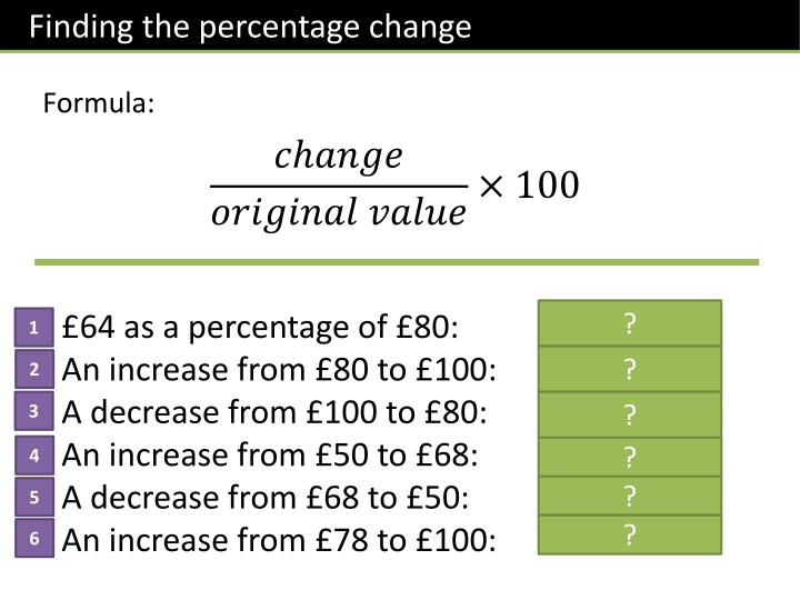 PPT GCSE Fractions & Percentages PowerPoint Presentation ID2603413
