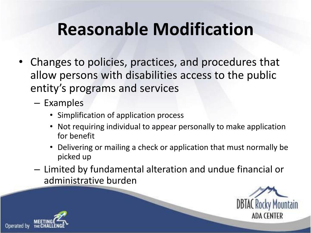 PPT Requirements under Title II of the ADA PowerPoint Presentation