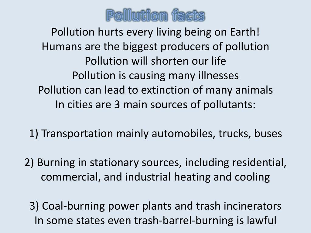 PPT Does pollution affect animals and wild life? How? PowerPoint