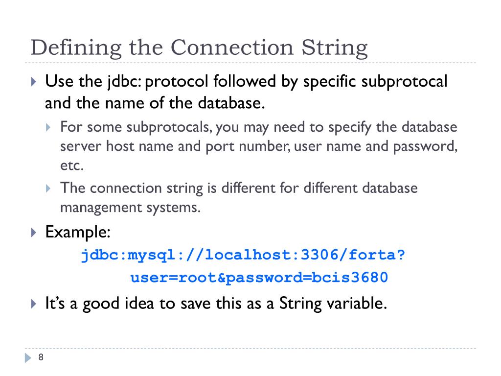 PPT Database Access Using JDBC PowerPoint Presentation, free download