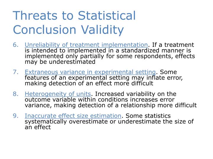 PPT EVAL 6970 Experimental and QuasiExperimental Designs PowerPoint