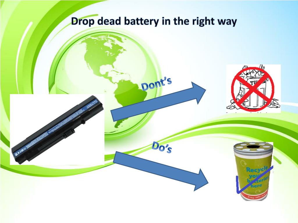 PPT HOW TO DISPOSE THE BATTERY ??? PowerPoint Presentation, free download ID2619481
