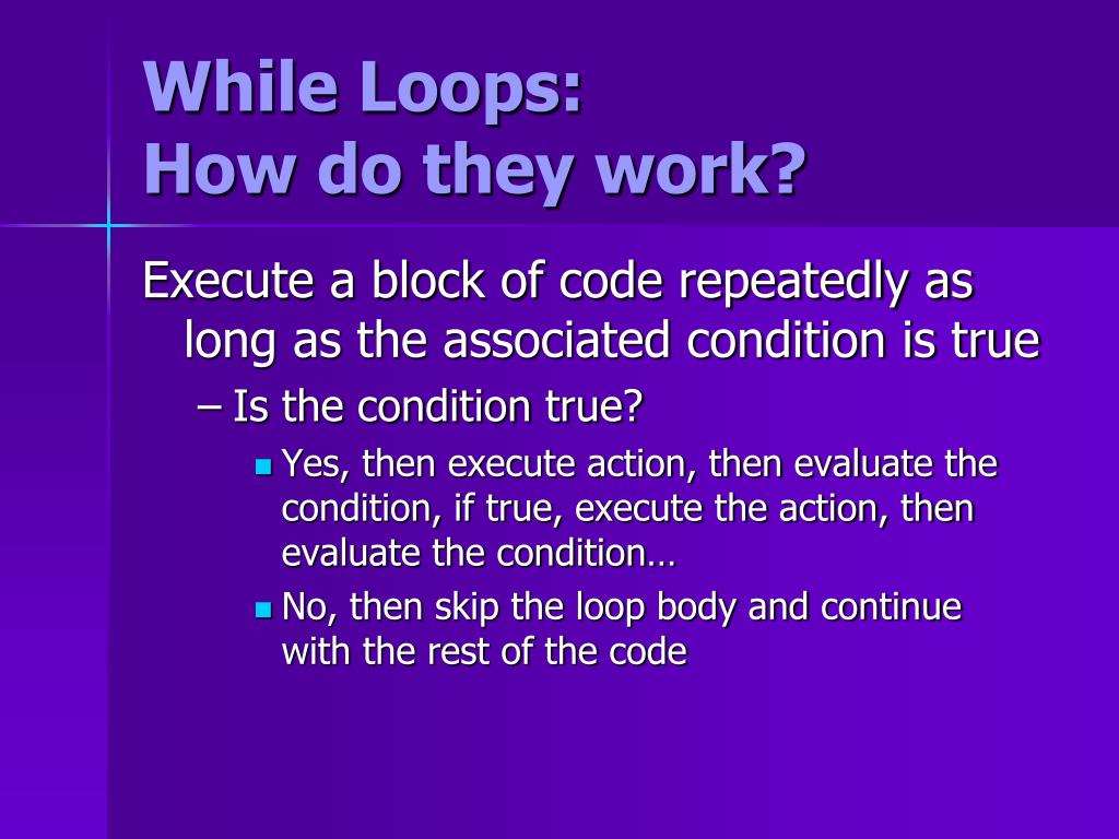 PPT Logical Operators and While Loops PowerPoint Presentation, free download ID2619602