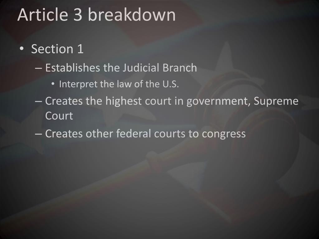PPT Article 3 of the constitution PowerPoint Presentation, free