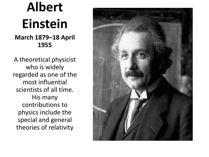 The Contribution Of The Physics Of Albert | Emr.ac.uk