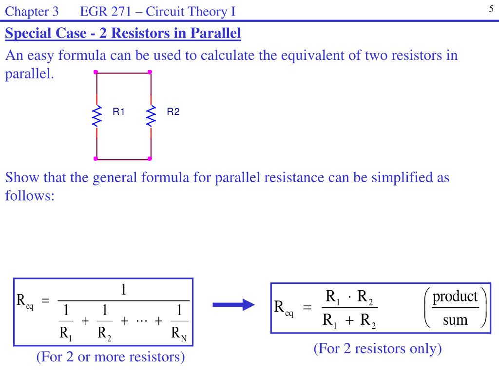 PPT Chapter 3 Analysis of simple resistive circuits Series Resistance PowerPoint Presentation