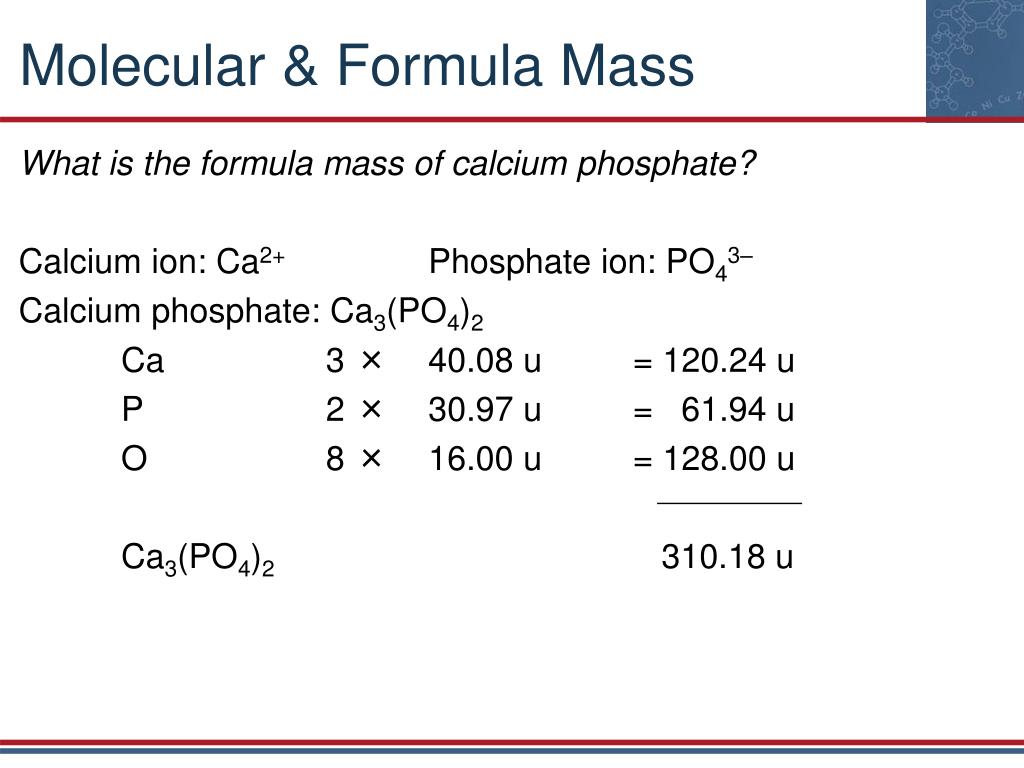 PPT Chapter 7 Chemical Formula Relationships PowerPoint Presentation