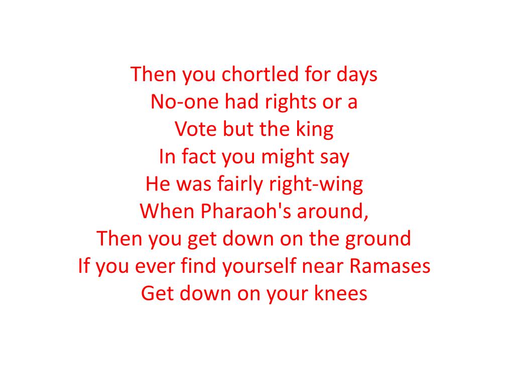 PPT A Pharaoh's story, A Pharaoh's story A Pharaoh's story, A Pharaoh